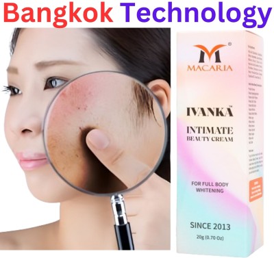 MACARIA Ivanka face and body dead skin tanning remover cream boys korean technology(20 g)