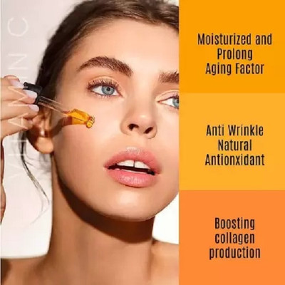 AMOSFIA Essential Oils Prep + Prime vitamin A,D & E enriched Face Serum(14 ml)