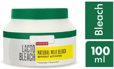 tanvi27 Natural milk bleach cream instant glow,remove tan face(100 ml)