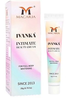 MACARIA Ivanka Intimate Beauty Cream for Full Body Whitening, for Oily Dull & Dry Skin,(20 g)