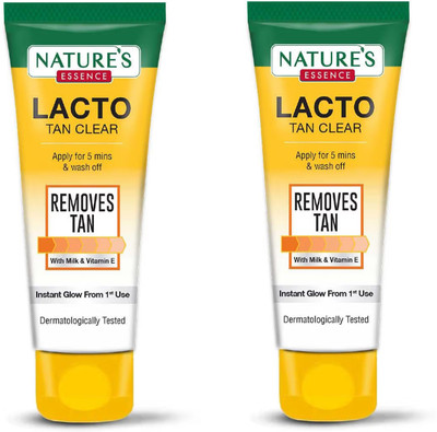 Nature's Essence Lacto Tan Clear 100ml Each (Pack of 2)(200 ml)