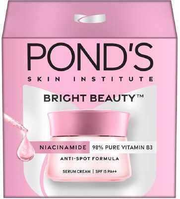 POND's Bright Beauty Serum Brightening Face Cream | SPF 15(50 g)