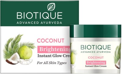 BIOTIQUE Coconut Brightening Instant Glow Cream 50g(50 g)