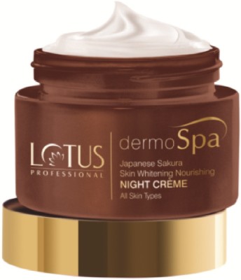 LOTUS Professional Dermo Spa - Skin Whitening & Nourishing Night Crème(50 g)