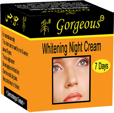 Gorgeous Whitening Night Cream(7 g)