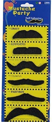 Kinmo creations English Fake Moustache(Black)