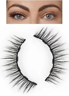 LILLYAMOR Ultra Soft 3D Thick Long False Eyelashes(Pack of 1)