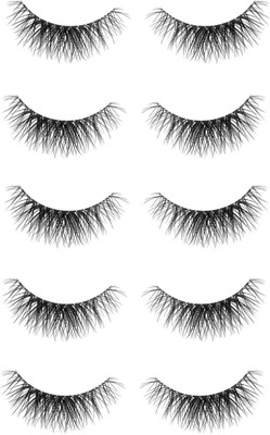 Stylazo Perfect False-Fake Eyelashes pack of 5 pair(Pack of 5)