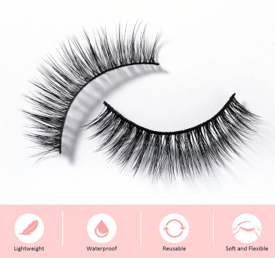 FELICECHIARA 3D False Thickest Ever Eye Lashes(Pack of 1)