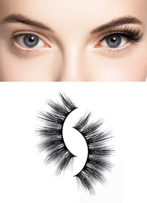SEUNG PERFECT FAKE EYE LASHES WITH GLUE FOR WOMEN(Pack of 1)