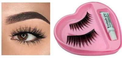 Aylily False Eyelashes Fake Eye Lashes Voluminous Makeup Eyelashes(Pack of 1)