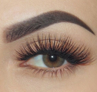 Libline False-Fake Eyelashes With Glue Set(Pack of 1)