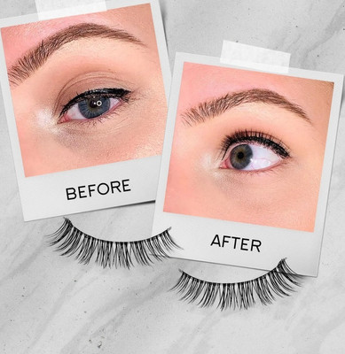 Amaryllis Eyelashes Round Look| Soft & Lightweight(Pack of 1)