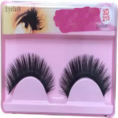 Beautiful Line Styling False Eyelash with Glue (Pack of 1)-215(Pack of 2)