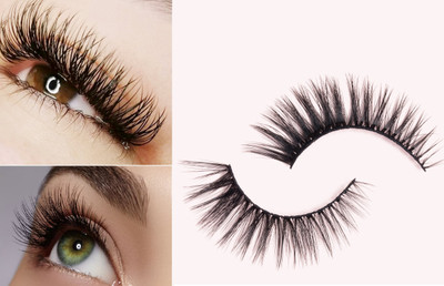 Amaryllis Best Eyelashes Natural Look Eyelashes Soft Fake Lashes(Pack of 1)