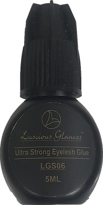luscious glances Ultra Strong Eyelash Glue 5 ML(Pack of 1)