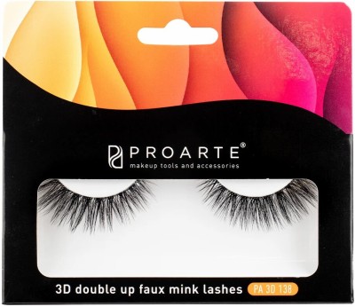 Pro Arte Proarte 3D Double Up Faux Mink Lashes-PA 3D 138(Pack of 1)