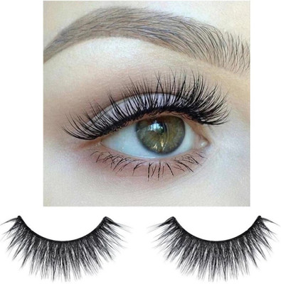 Amaryllis Soft Natural 3D Thick Long False Eyelashes(Pack of 1)