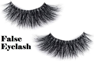 OLETSUN False Eyelashes 5D Natural Long Thick(Pack of 1)