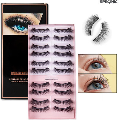 speginic IMAGIC FAKE EYELASHES HANDMADE & NATURAL 3D EYELASHES(Pack of 1)