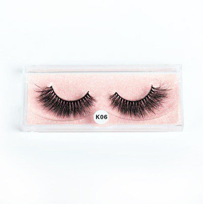 bobi Reusable Waterproof 15mm Faux Mink Natural Karmic 5D Volume Eyelashes 1 Pair(Pack of 1)