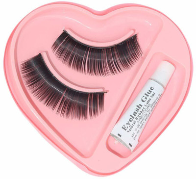 RNASUN Professional False Eyelash with Glue(Pack of 1)