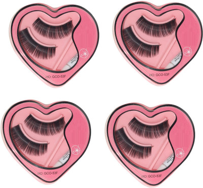 REIMICHI False Eyelash Magnetic Lashes 3D Magnetic Eyelashes(Pack of 4)