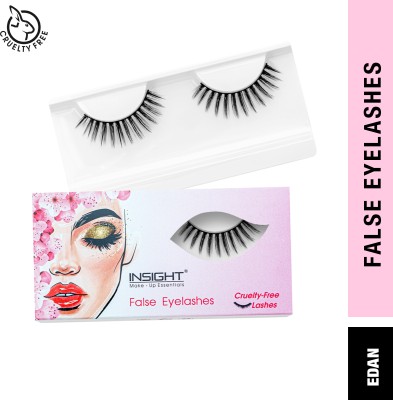 Insight Cosmetics False Eyelashes (Feels Like You Born with It!) Edan(Pack of 1)