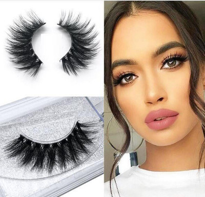 Aylily Natural 3D Thick Long False Eyelashes Black(Pack of 1)