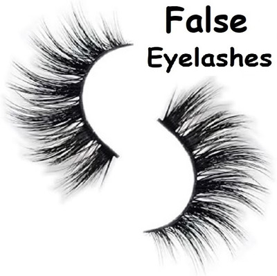 OLETSUN Professional Handmade Natural Thick Long False Eyelashes(Pack of 1)