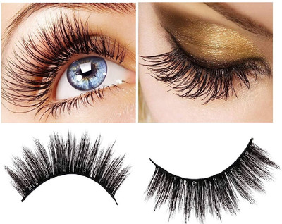 Amaryllis 3D Natural Style False Magnetic Eyelashes(Pack of 1)