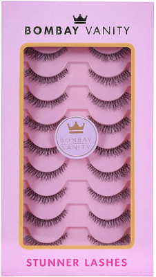 Bombay Vanity Premium Quality Luxury 3d Mink Blink False Eyelashes in 10 Pair(Pack of 10)