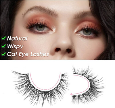 Amaryllis New Eyelashes Long Lasting Stay(Pack of 1)