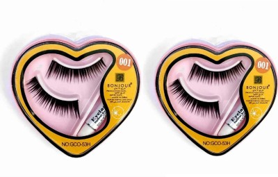 BONJOUR eye lashes pack of 2(Pack of 2)