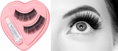 GFSU - GO FOR SOMETHING UNIQUE Eyelashes 3D Lashes Natural Look Fake Eyelashes Soft Lashes(Pack of 1)