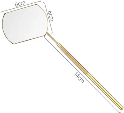 luscious glances Lash Mirror for Eyelash Extensions, 60mm Extra Large Eyelash Mirror(Pack of 1)
