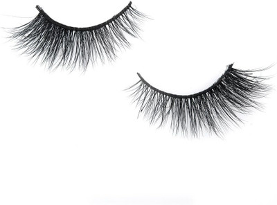 USBK Natural Lashes Reusable False Eyelashes Natural Look(Pack of 1)