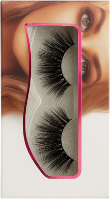 she pro Premium 3D Mink False Eyelashes – Natural & Reusable (1 Pair)(Pack of 1)