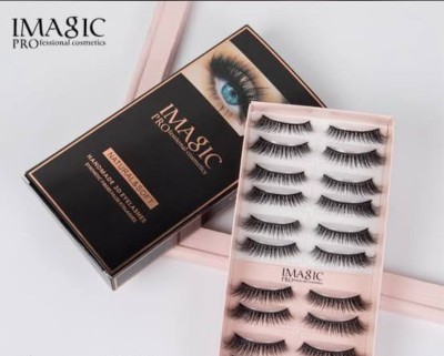 IMagic eyelashes handmade l04(Pack of 10)