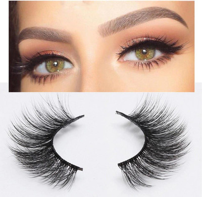 BLUEMERMAID FALSE EYELASHES FOR PROFESSIONAL EYE MAKEUP(Pack of 1)