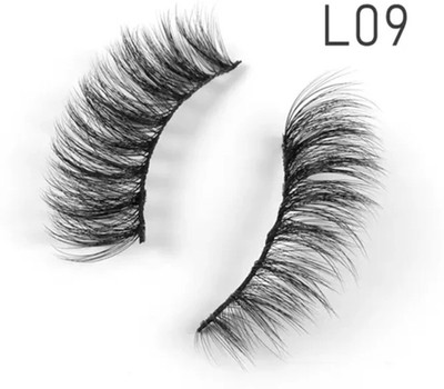 Cosluxe X IMAGIC PROfessional Synthetic Fibers False Eyelashes Natural soft Handmade(Pack of 1)