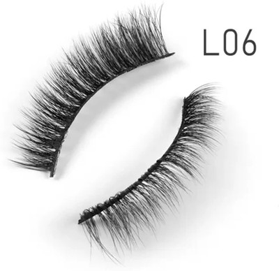 Cosluxe X IMAGIC PROfessional Synthetic Fibers False Eyelashes,Natural & soft 06(Pack of 1)