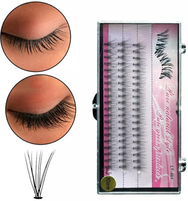 Cosluxe 10mm Eyelash Extension, False Eyelash,Individual,Natural & Lightweight - 60pcs(Pack of 1)