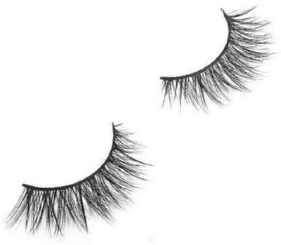 Amaryllis New Natural False Eyelashes Long Lashes With Glue Eyes Makeup(Pack of 1)