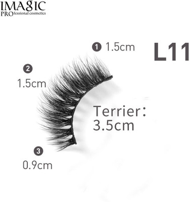 IMagic Handmade 3D Eyelashes(Pack of 10)