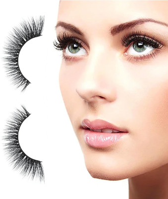 USBK Non-irritating Natural 3d Fake Eyelash Soft Comfortable(Pack of 1)