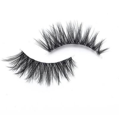 USBK Eye Lashes Handmade Thick Soft Long(Pack of 1)
