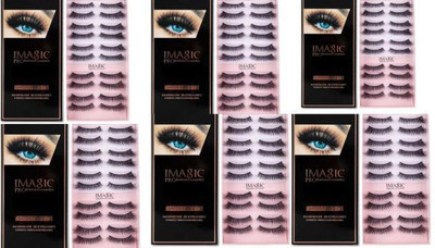 IMagic l04 6pcs false eyelashes(Pack of 120)