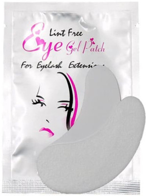 luscious glances 12 Pairs Under Eye Patch Lint Free Eye Gel Pads for False Eyelash Extension(Pack of 12)