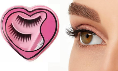 GFSU - GO FOR SOMETHING UNIQUE False Eyelashes 3D Lashes Natural Look Fake Eyelashes Soft Lashes(Pack of 1)